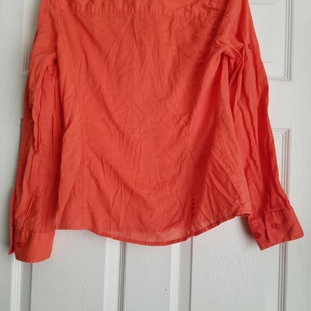 Jones New York Sport Women's Button Down Long Sleeve Shirt - Picture 8 of 14